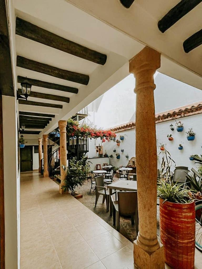Hotel Verona Villa De Leyva Exteriör bild