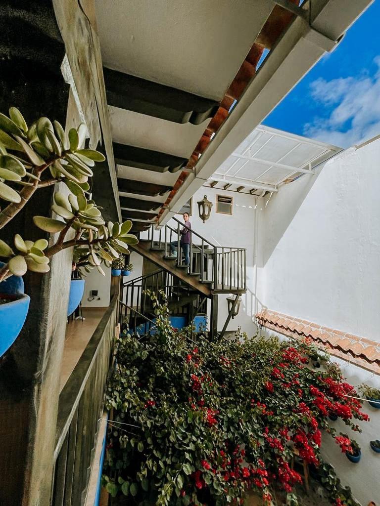 Hotel Verona Villa De Leyva Exteriör bild