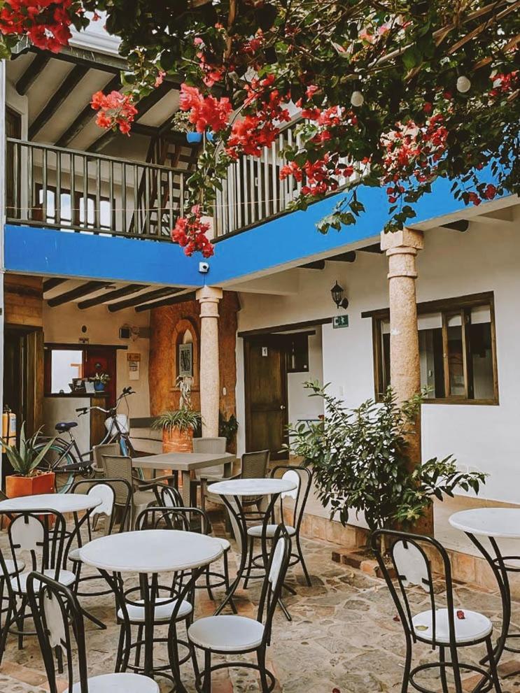 Hotel Verona Villa De Leyva Exteriör bild