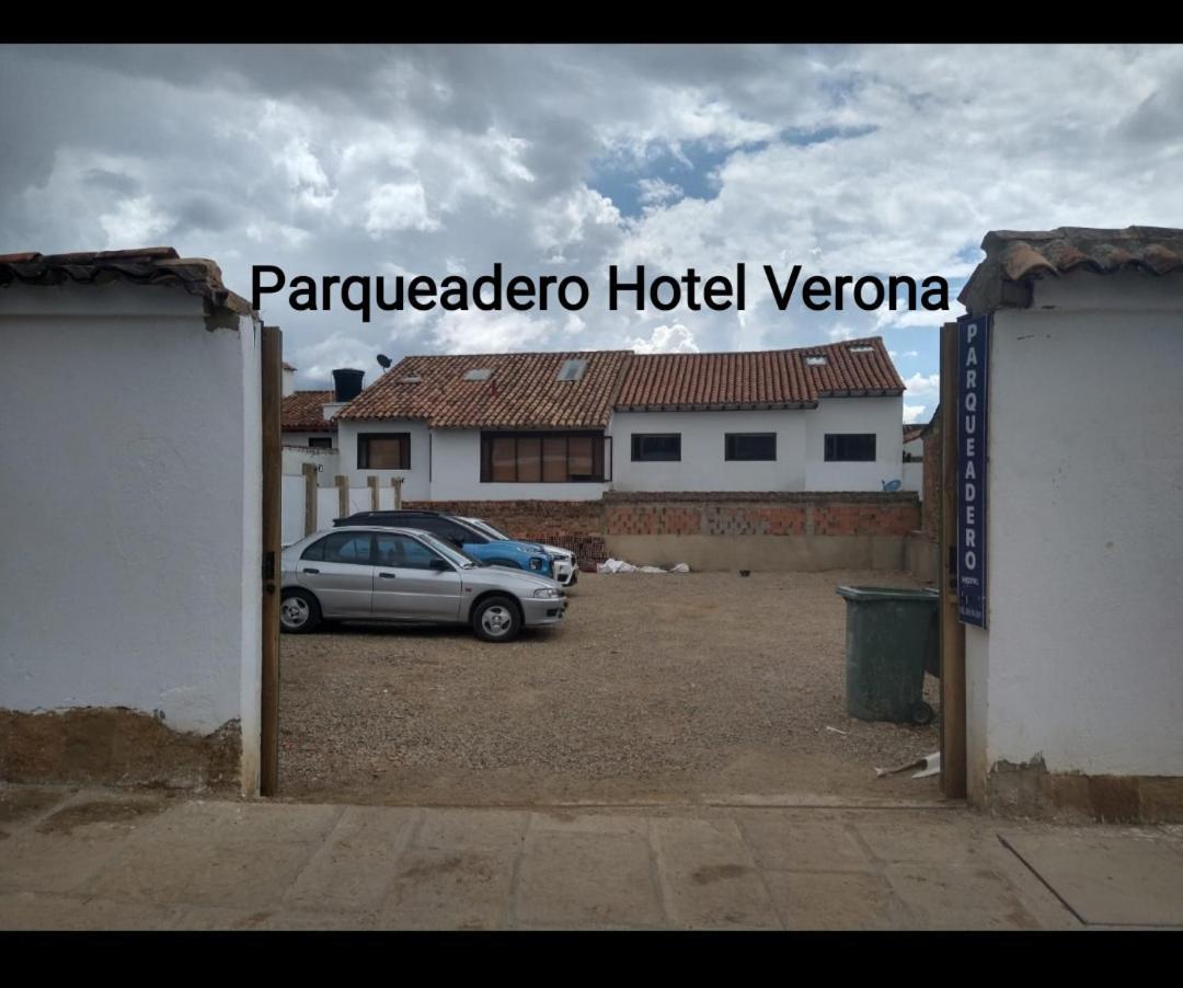 Hotel Verona Villa De Leyva Exteriör bild
